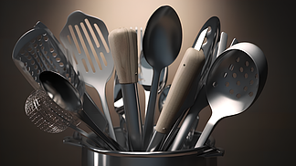 方寸之间的交响 餐桌上厨房用具的微观叙事